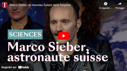 Marco Sieber, un nouveau Suisse dans l’espace