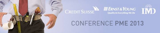 Conférence PME: Adaptation du modèle d’affaires – 27 mai 2013, 14’30 – IMD, Lausanne