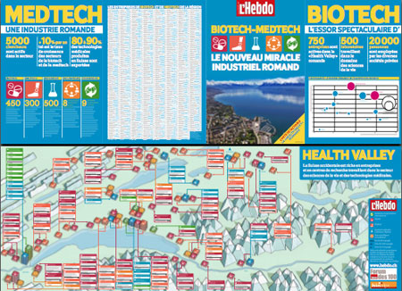 La “Health Valley” romande doit faire sa place