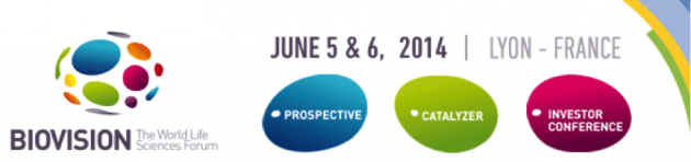 BIOVISION, The World Life Sciences Forum will be held in Lyon, France, June 5-6, 2014