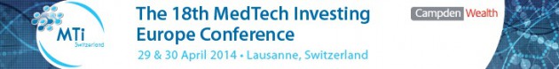 The 18th MedTech Investing Europe Conference – 29 & 30 April 2014, Lausanne