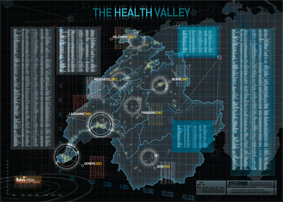 Soutenez la réalisation de la grande carte de la Health Valley