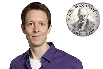 Le Prof. Henrik Kaessmann (UNIL) reçoit le Prix Cloëtta 2014