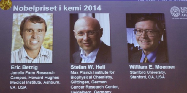 Le prix Nobel de chimie 2014 récompense le microscope à très haute résolution