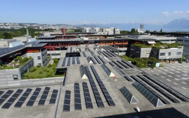 L’EPFL et Romande énergie inaugurent le plus grand parc solaire urbain de Suisse
