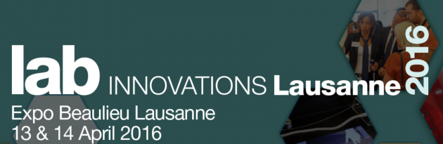 Lab Innovations Lausanne will take place on 13 & 14 April 2016