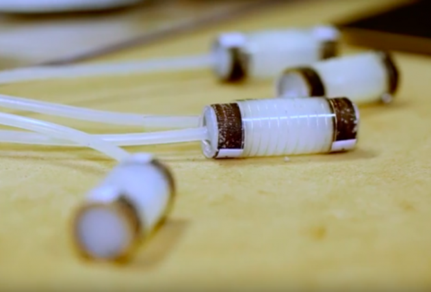 Des robots de gomme qui imitent les muscles
