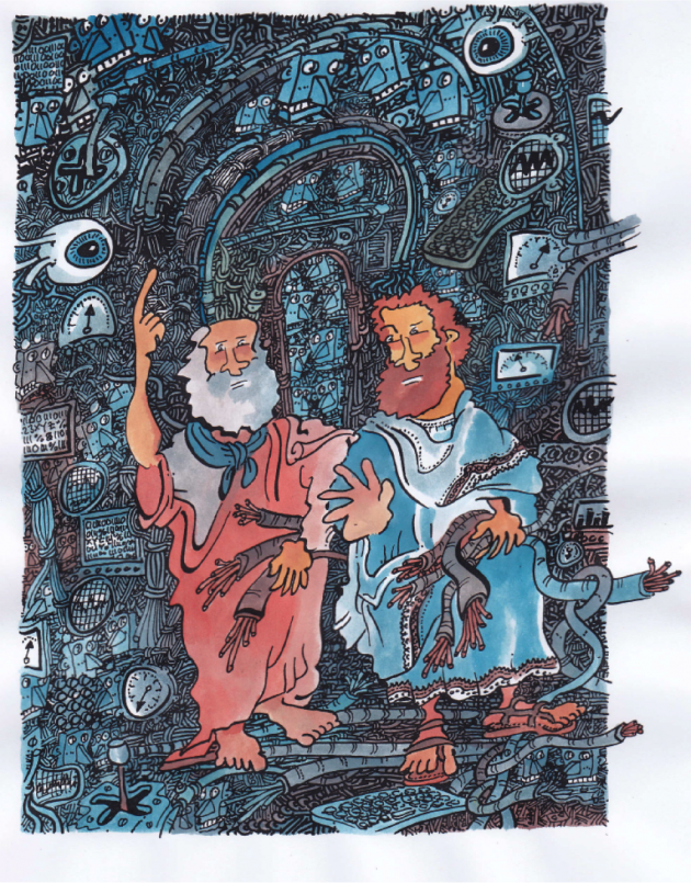 Le clin d’oeil de PECUB: Platon, Aristote et les technologies de l’information
