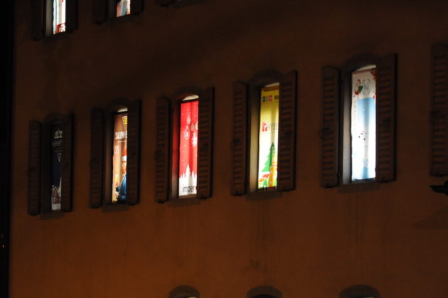 L’Espace Création s’expose en façade