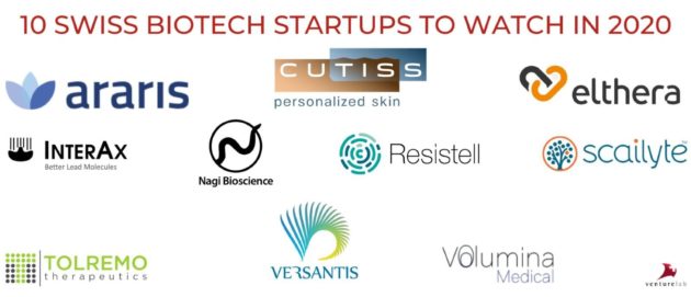 [Univercité] 4 des 10 start-up biotech suisse à surveiller en 2020 ont été soutenues par l’écosystème renanais