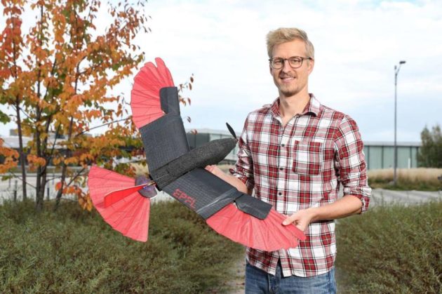 L’EPFL développe un drone en forme de rapace
