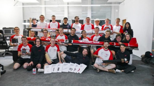 [UniverCité] La Rocket Team rafle les prix de la grande SpacePort America Cup 2021
