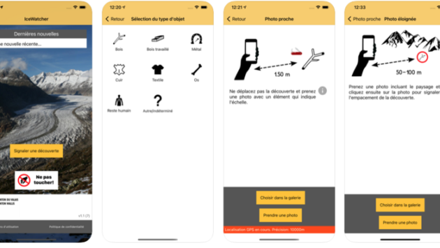 Le Valais lance une app pour signaler les découvertes archéologiques dans les glaciers