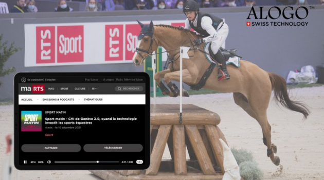 [Station R] RTS Sport Matin – “Quand la technologie investit les sports équestres” – Alogo Move Pro