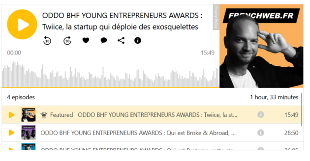 [Podcast] Tristan Vouga, lauréat du ODDO BHF YOUNG ENTREPRENEURS AWARDS