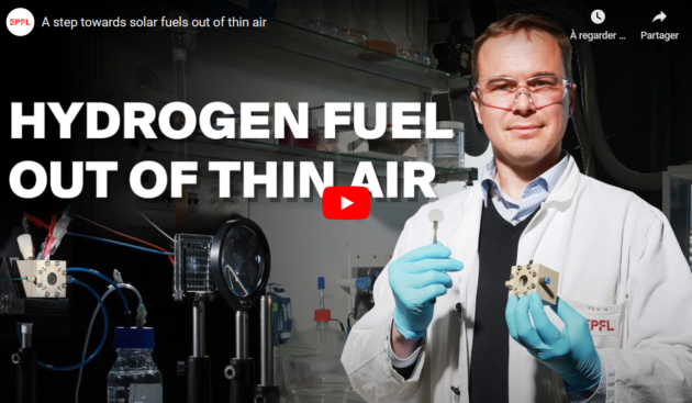 Créer de l’hydrogène à partir de l’air, une révolution écologique