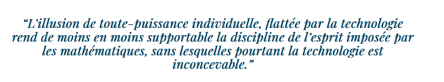 Les “Maths”…Pour quoi faire ?