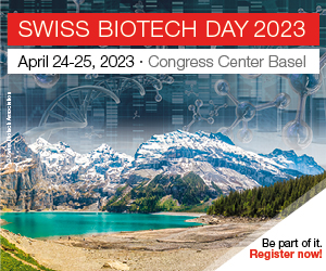Le Swiss Biotech Day 2023 aura lieu les 23 et 24 avril prochains !
