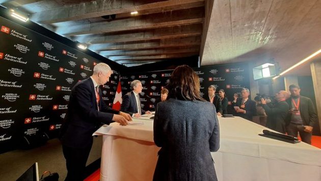 Le WEF 2024 en cinq tweets: ballet politique à Davos