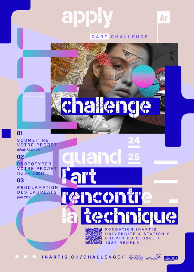 Nous vous offrons le plus beau cadeau de Noël : un terrain d’expression pour votre créativité à l’interface de l’Art et de la Technologie