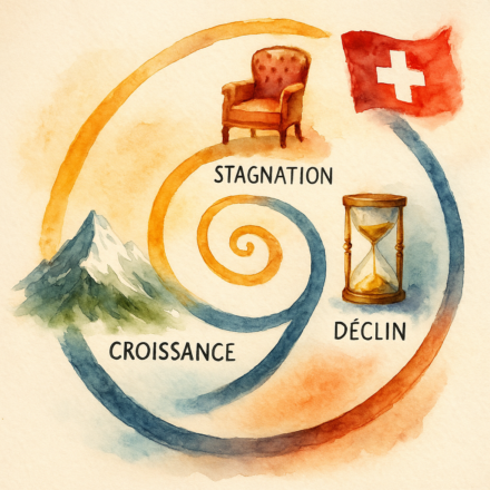 L’effort et l’engagement forgent la croissance, l’aisance et la complaisance mènent à la stagnation, la perte de sens conduit au déclin