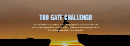 Gate Challenge lance sa deuxième édition pour connecter l’innovation suisse et chinoise autour du healthy aging