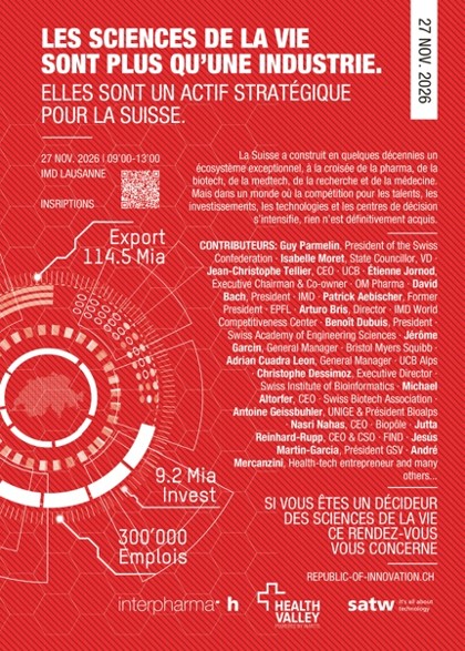 Rappel – 27 novembre à l’IMD : les sciences de la vie, une force à préserver