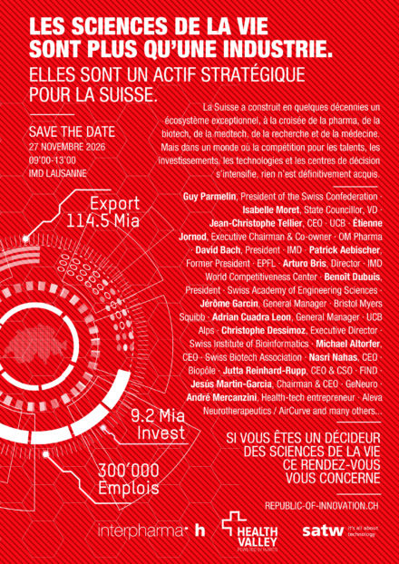 LES SCIENCES DE LA VIE SONT NOTRE FORCE. ENGAGEONS-NOUS POUR LES PRÉSERVER | RENDEZ-VOUS LE 27 NOVEMBRE À L’IMD.